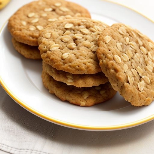Banana oatmeal cookies