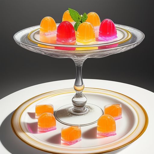 Fruit puree being poured into molds for homemade fruit gummies, with ingredients like honey and fresh berries nearby.