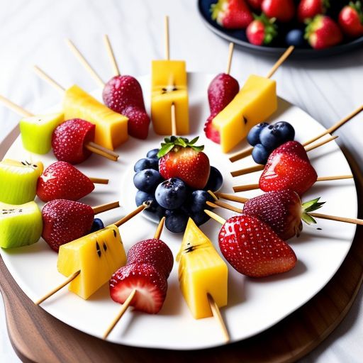 DIY fruit kabobs