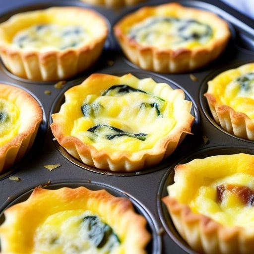 Mini quiche muffins