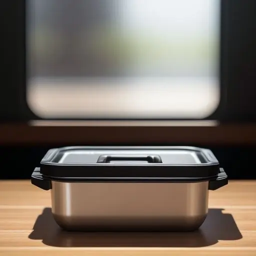 A set of airtight containers filled with protein-packed meals, ready for storage and reheating.